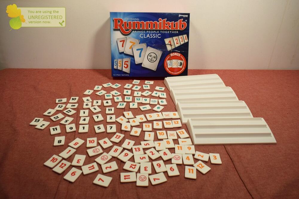 Pressman Rummikub Game Bonus Edition